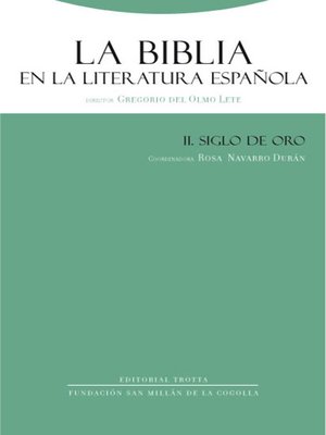 cover image of La Biblia en la literatura española II